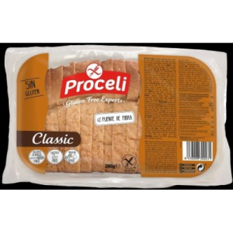 Proceli gesneden wit brood, ca. 280gr
